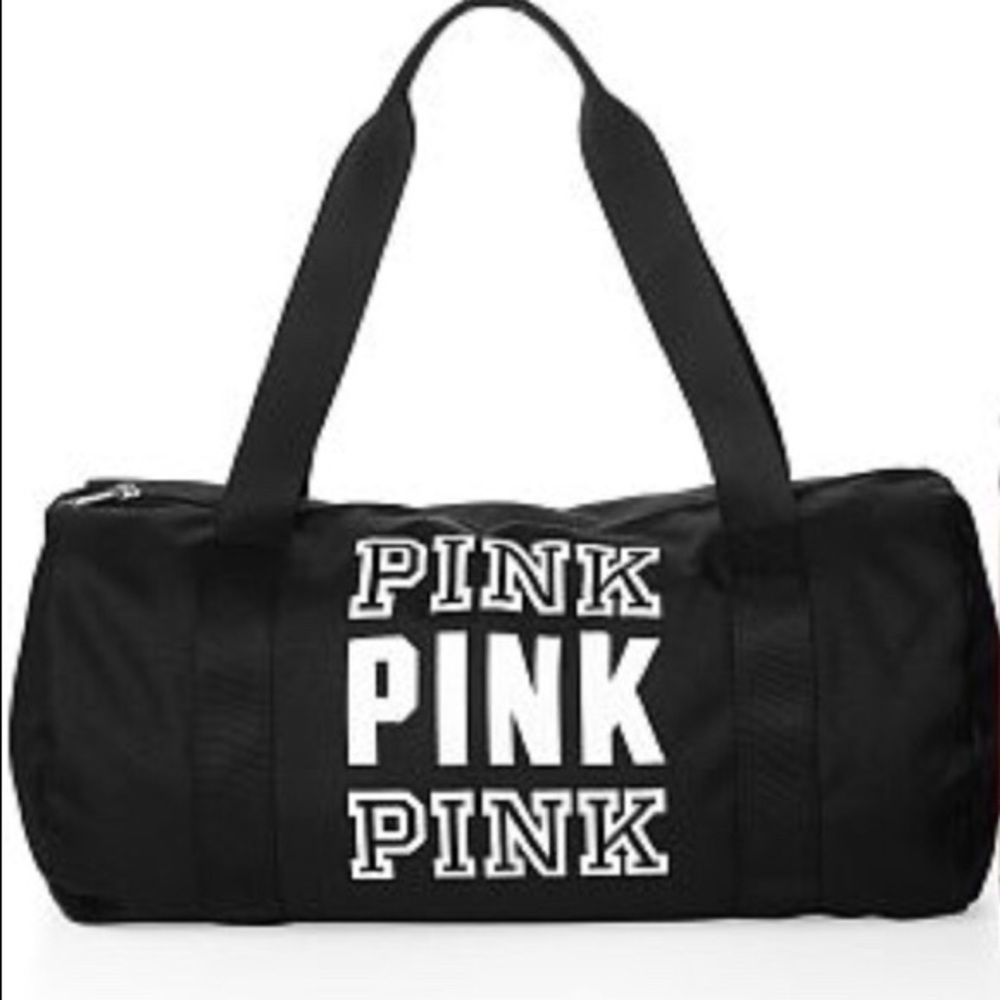 PINK DUFFLE BAG